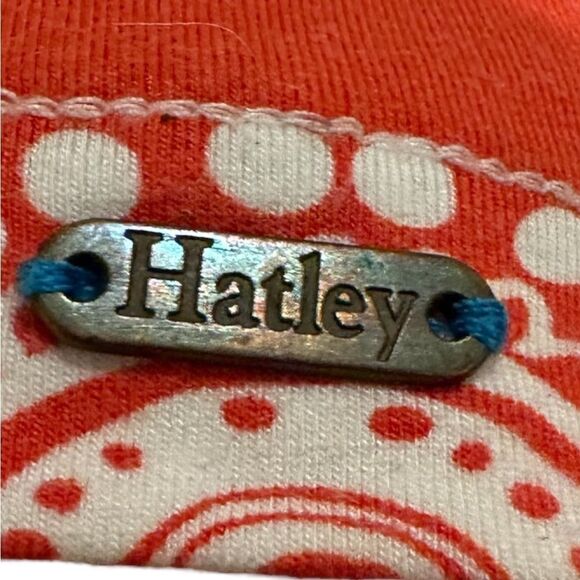 Hatley Dress. Geometric Red & White- size Small Petite - Picture 9 of 12